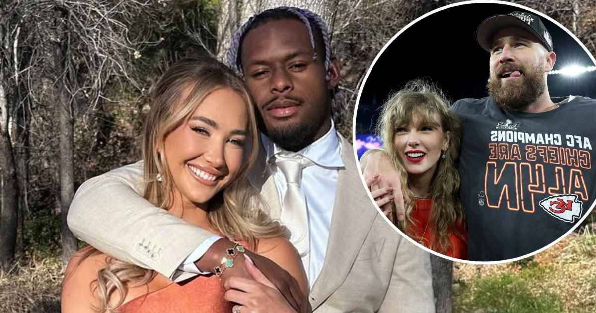 Por dentro do casamento de JoJo Smith-Schuster: Taylor, Travis e mais