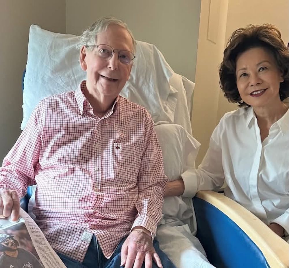 Sen. Ron Johnson Makes Shocking Claim About Mitch McConnell's Hospital Photo