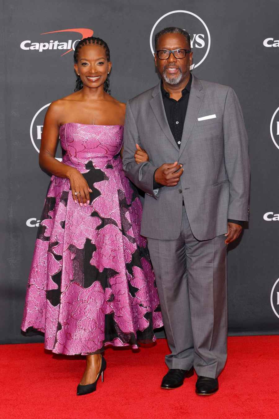 Erika Woods Wendell Pierce Red Carpet 2026 ESPYS