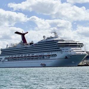 GettyImages-1230283701 Carnival Cruise Line Speaks Out About Viral Video of Woman Using Fork to Scratch Her Foot