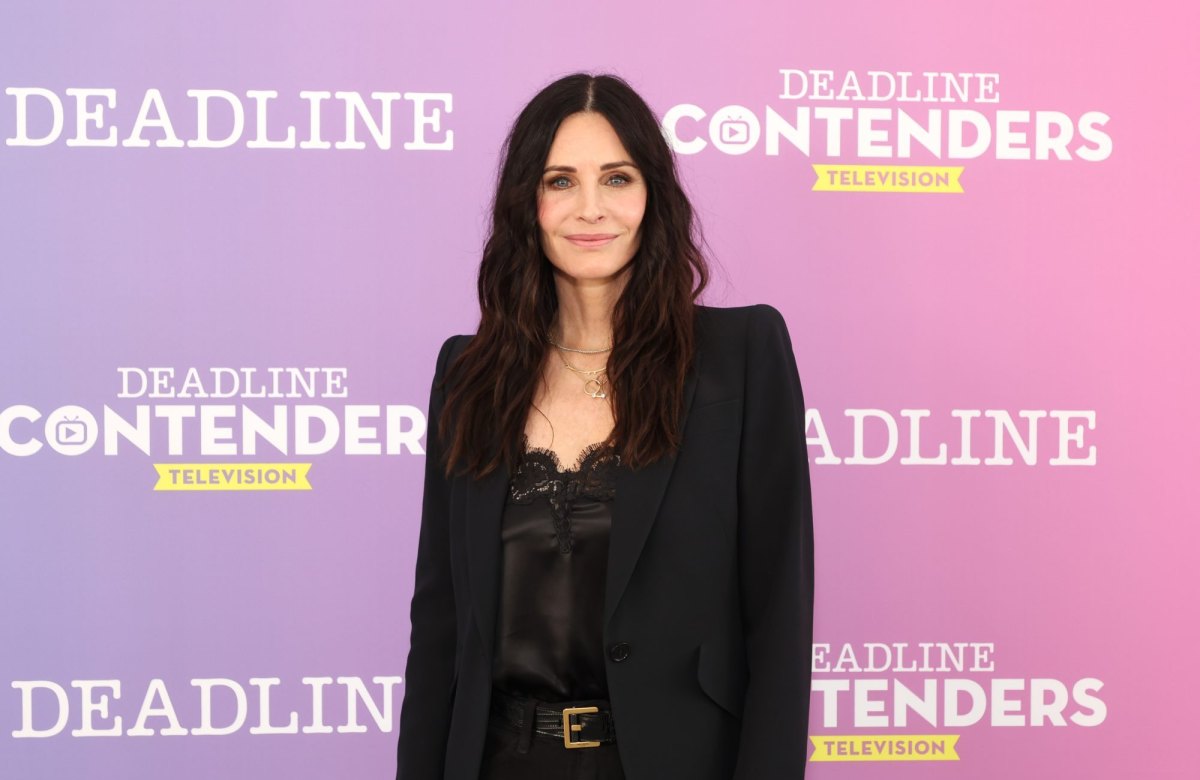 Producer/Actor Courteney Cox from Starz’ ‘Shining Vale’ attends Deadline Contenders Television at Paramount Studios on April 10, 2022 in Los Angeles, California.