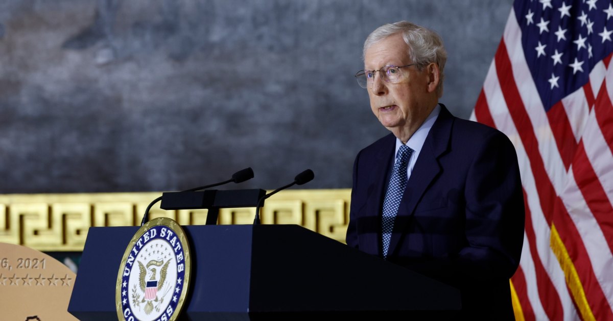 Senator Mitch McConnell’s Team Releases Statement Amid Hospitalization, Reports He’s Brain Dead Senator Mitch McConnell’s Team Releases Statement Amid Hospitalization, Reports He’s Brain Dead