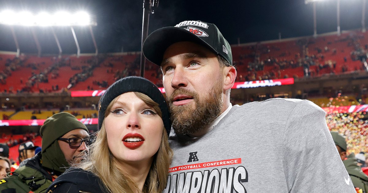 Travis Kelce Reacts to Fake AI Photo of Taylor Swift Wedding Travis Kelce Reacts to Fake AI Photo of Taylor Swift Wedding