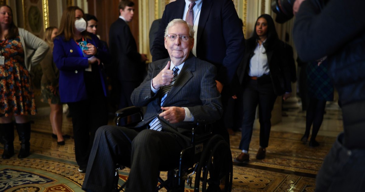 Mitch McConnell Releases New Photo, Not ‘Medically Cleared’ to Leave Rehab and Return to Senate Mitch McConnell Releases New Photo, Not ‘Medically Cleared’ to Leave Rehab and Return to Senate