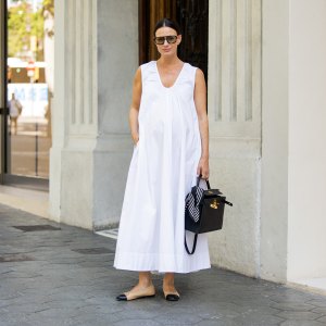 white dress
