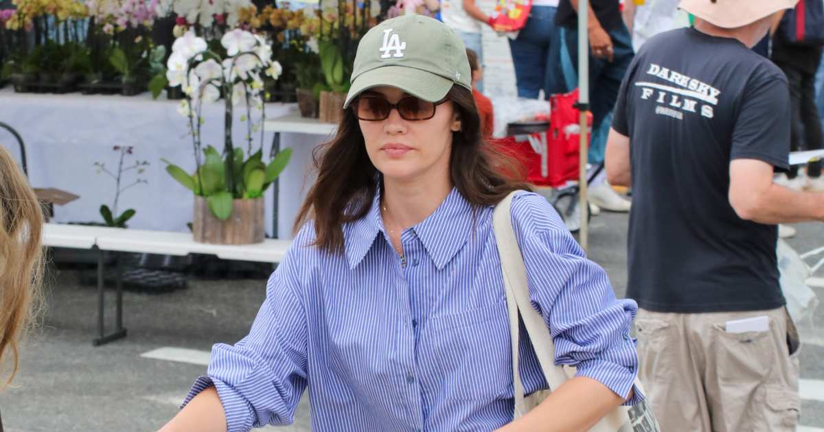 Lucy Hale’s Farmers Market Look Is Convincing Us to Buy This Striped Shirt Lucy Hale’s Farmers Market Look Is Convincing Us to Buy This Striped Shirt