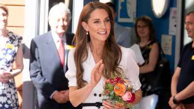 Catherine, Princess of Wales visits the Evelina London Children's Hospital on July 6, 2026 in London, England.