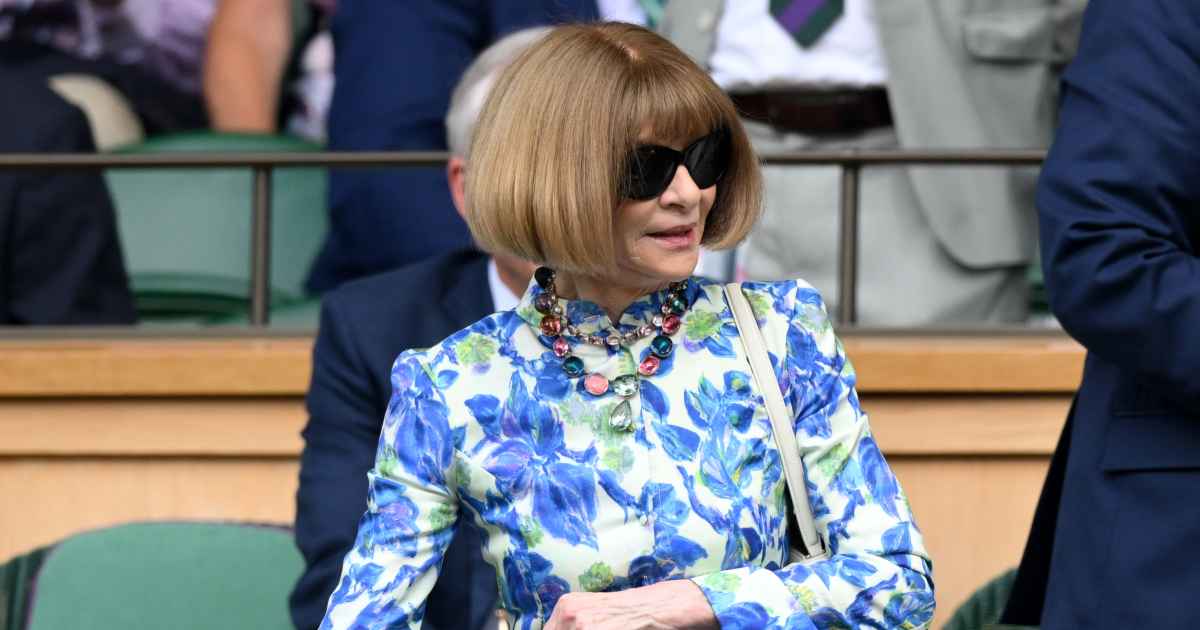 Channel Anna Wintour’s Signature Wimbledon Style With This Rich-Looking $40 Floral Dress