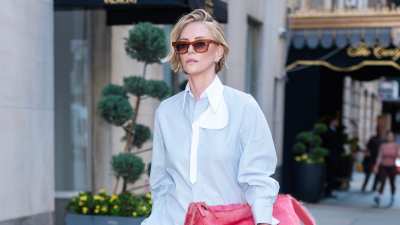 Charlize Theron is seen in the Upper East Side on July 13, 2026 in New York City.