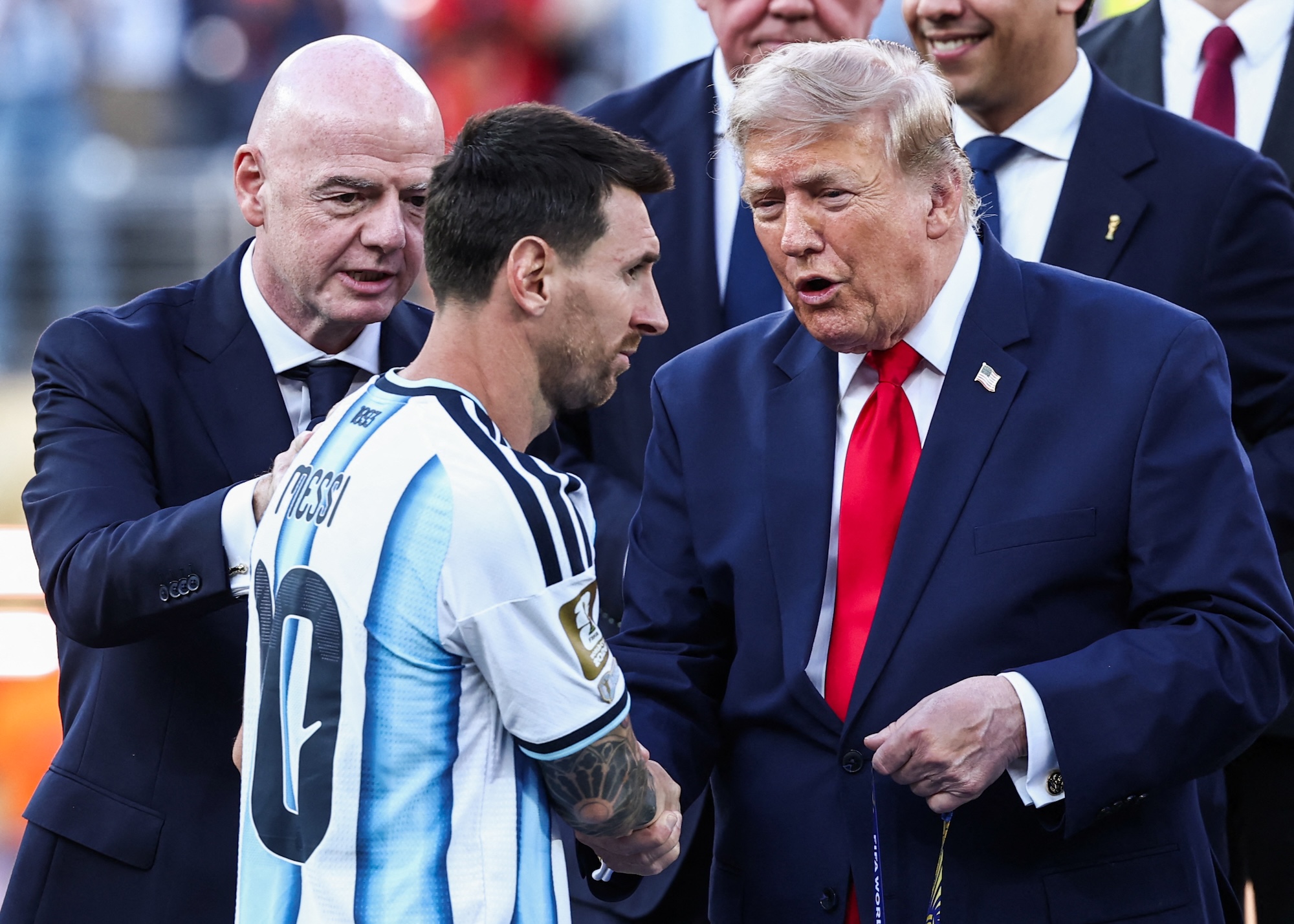 Lionel Messi Accused of Snubbing President Trump in Viral World Cup Moment