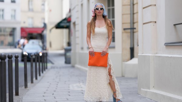 almond nail trend dresses