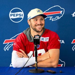 Josh Allen Breaks Down Talking About His Daughter Year Has Been So Different