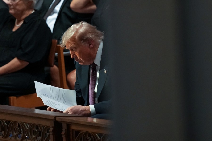 WH Responds to Claim Donald Trump Fell Asleep During Lindsey Grahams Funeral