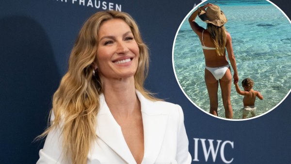 Gisele Bundchen Rocks All-White Bikini In New Beach Pic With Young Son With Husband Joaquim Valente