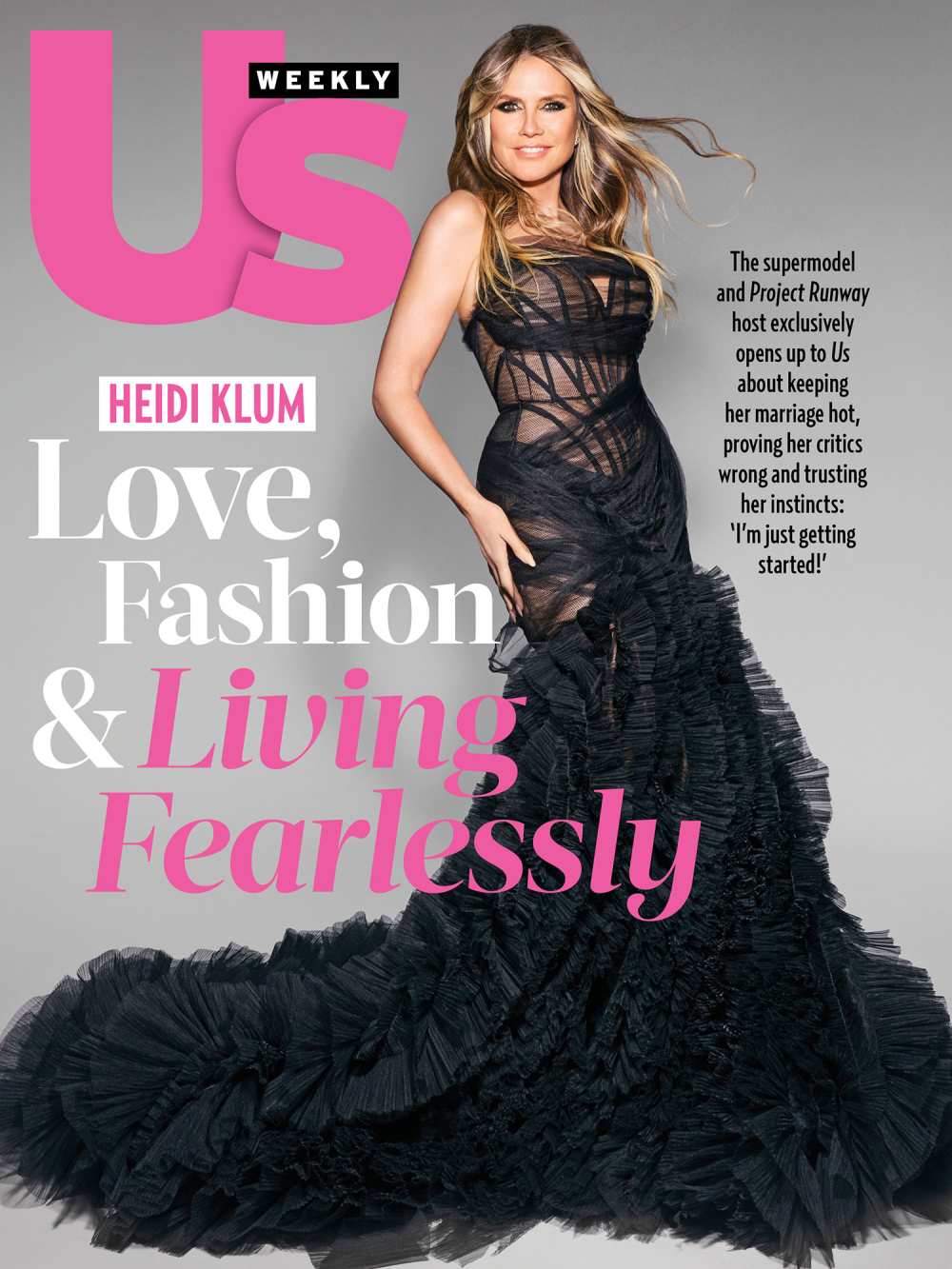 Heidi Klum 2629 Us Weekly Cover No Chip