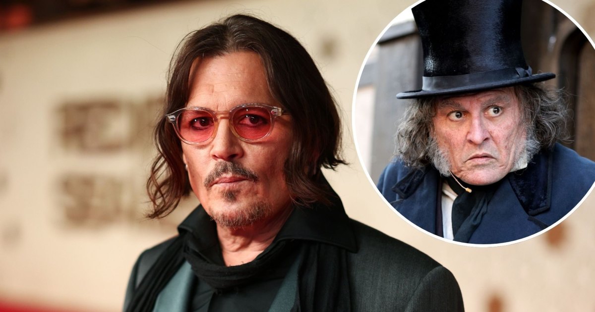 Johnny Depp Looks Unrecognizable as Ebenezer Scrooge in Surprise Comic-Con Appearance and Trailer Johnny Depp Looks Unrecognizable as Ebenezer Scrooge in Surprise Comic-Con Appearance and Trailer