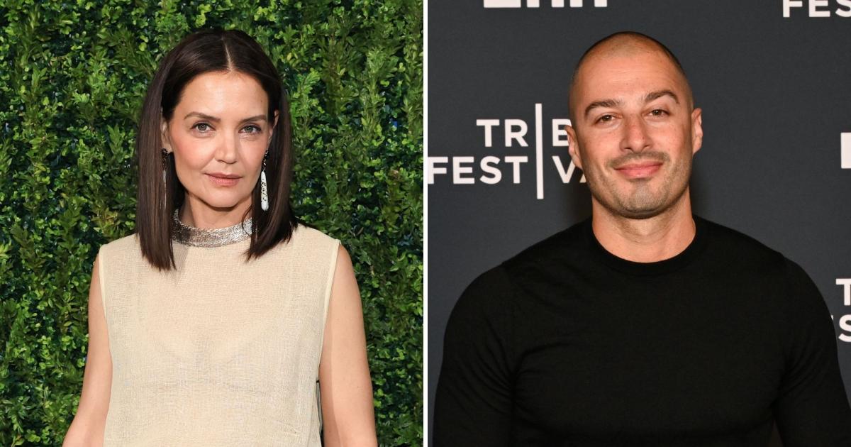 Katie Holmes Spotted Holding Hands With Artist Jason Bard Yarmosky in New York