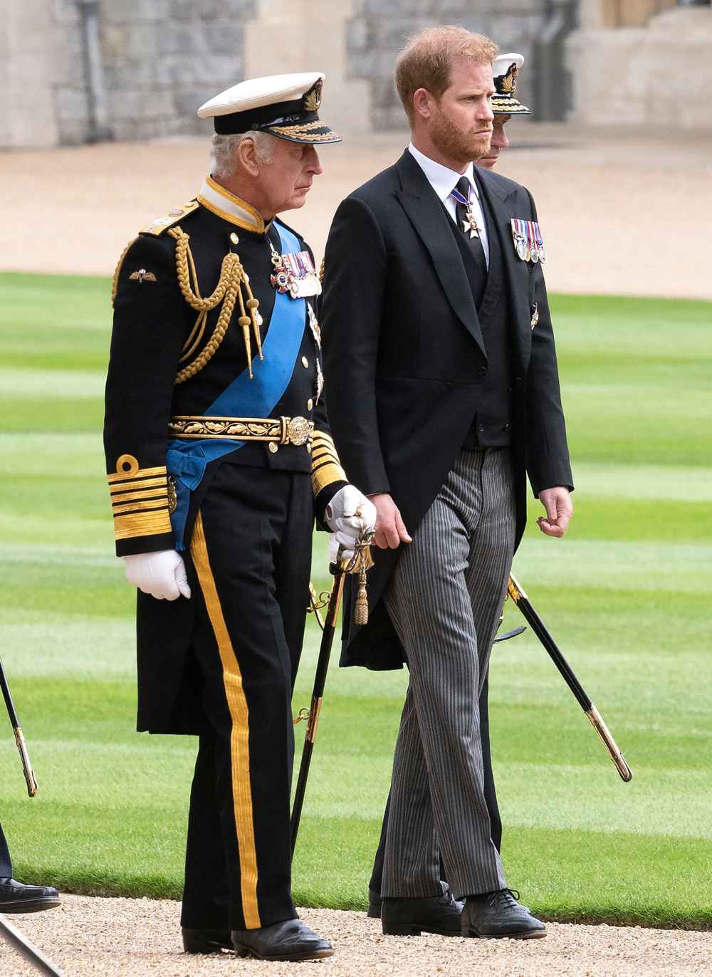 King Charles III and Prince Harry reunion