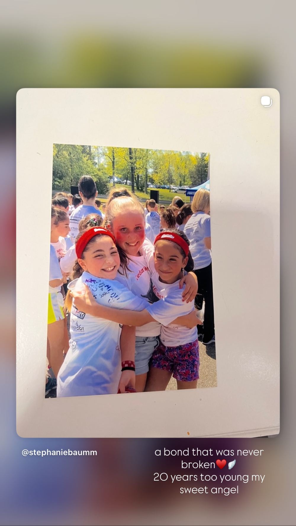 Família Milania Giudice lamenta a morte de seu amigo de infância