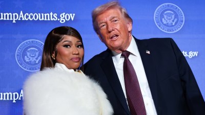 President Donald Trump Calls Nicki Minaj Hot During White House Luncheon Shes Got Real Talent