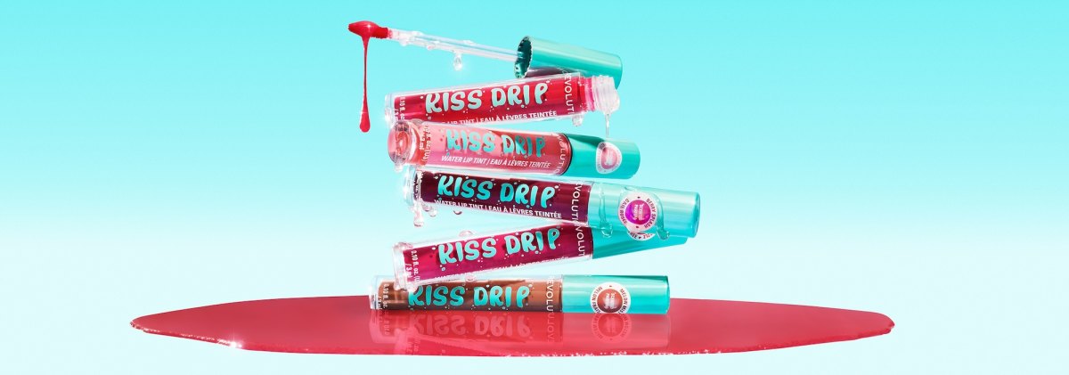 Revolution Beauty’s Kiss Drip Lip Tints Deliver the K-Beauty-Inspired Lip Stain of Summer