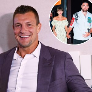 Rob Gronkowski Calls Travis Kelce and Taylor Swifts Wedding Top Notch Describes Dance Floor