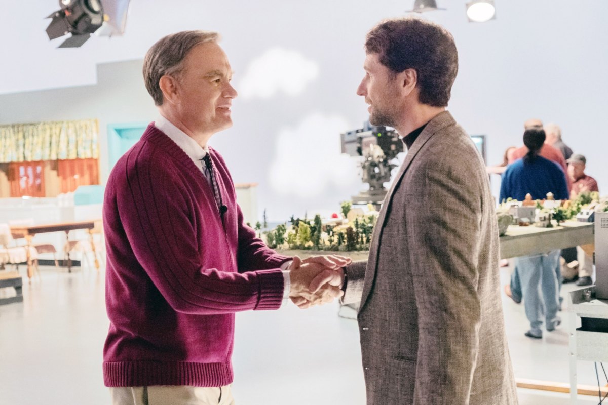 Tom Hanks and Matthew Rhys in A Beautiful Day in the Neighborhood