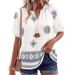 BTFBM Womens Summer Boho Top