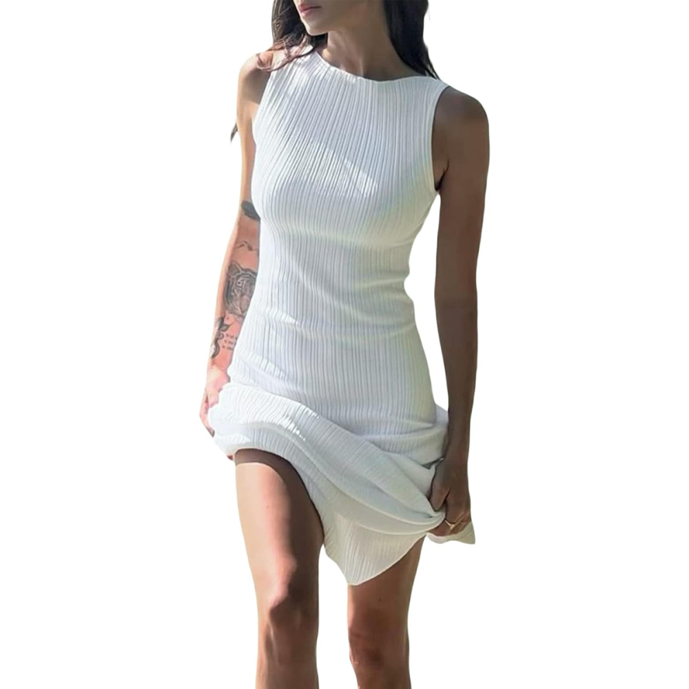 Nufiwi Rib Knitted Mini Dress