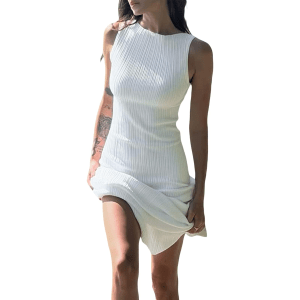 Nufiwi Rib Knitted Mini Dress