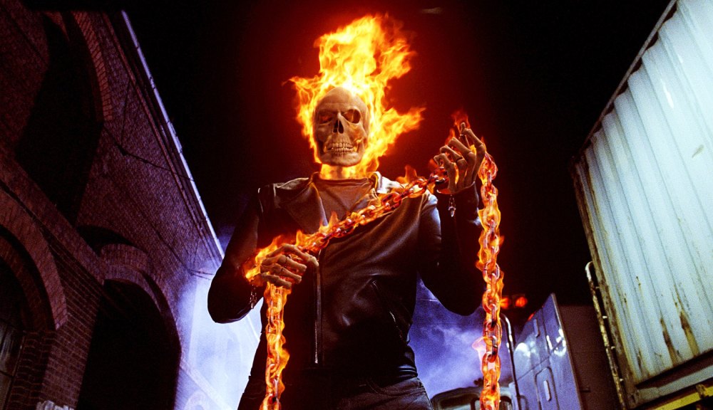 Nicolas Cage in Ghost Rider