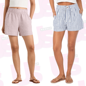 High-rise shorts