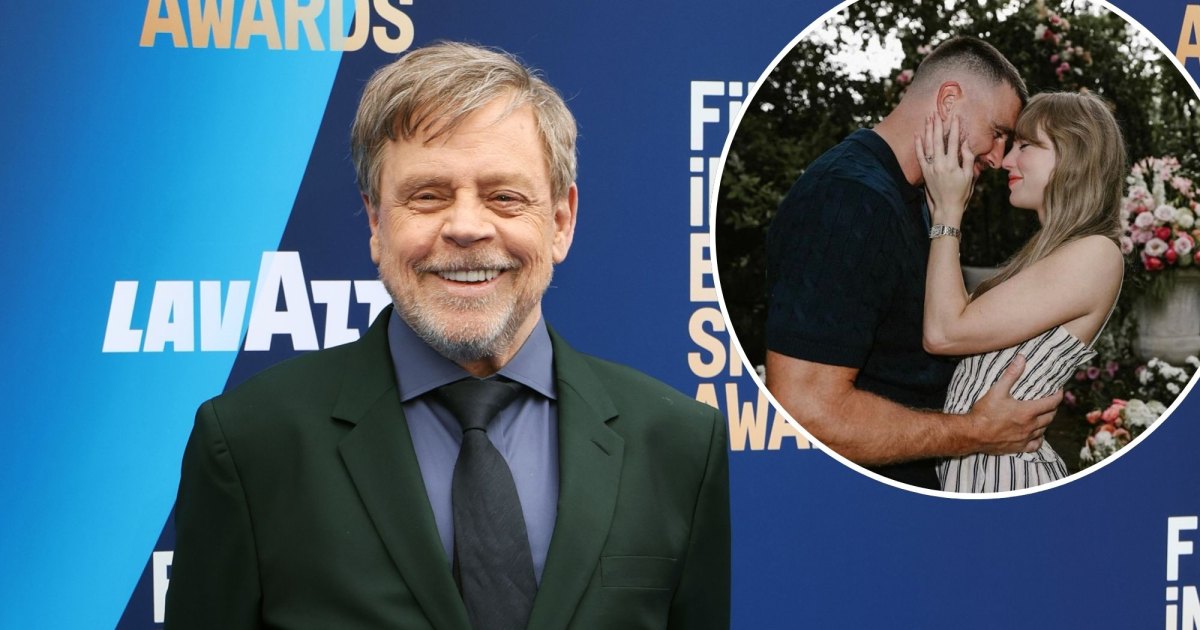Mark Hamill Jokes About Taylor Swift and Travis Kelce's Wedding Mark Hamill Jokes About Taylor Swift and Travis Kelce's Wedding