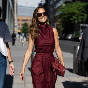 NEW YORK, NEW YORK - JULY 20: Minka Kelly is seen in Hudson Square on July 20, 2026 in New York City. (Photo by TheStewartofNY/GC Images)