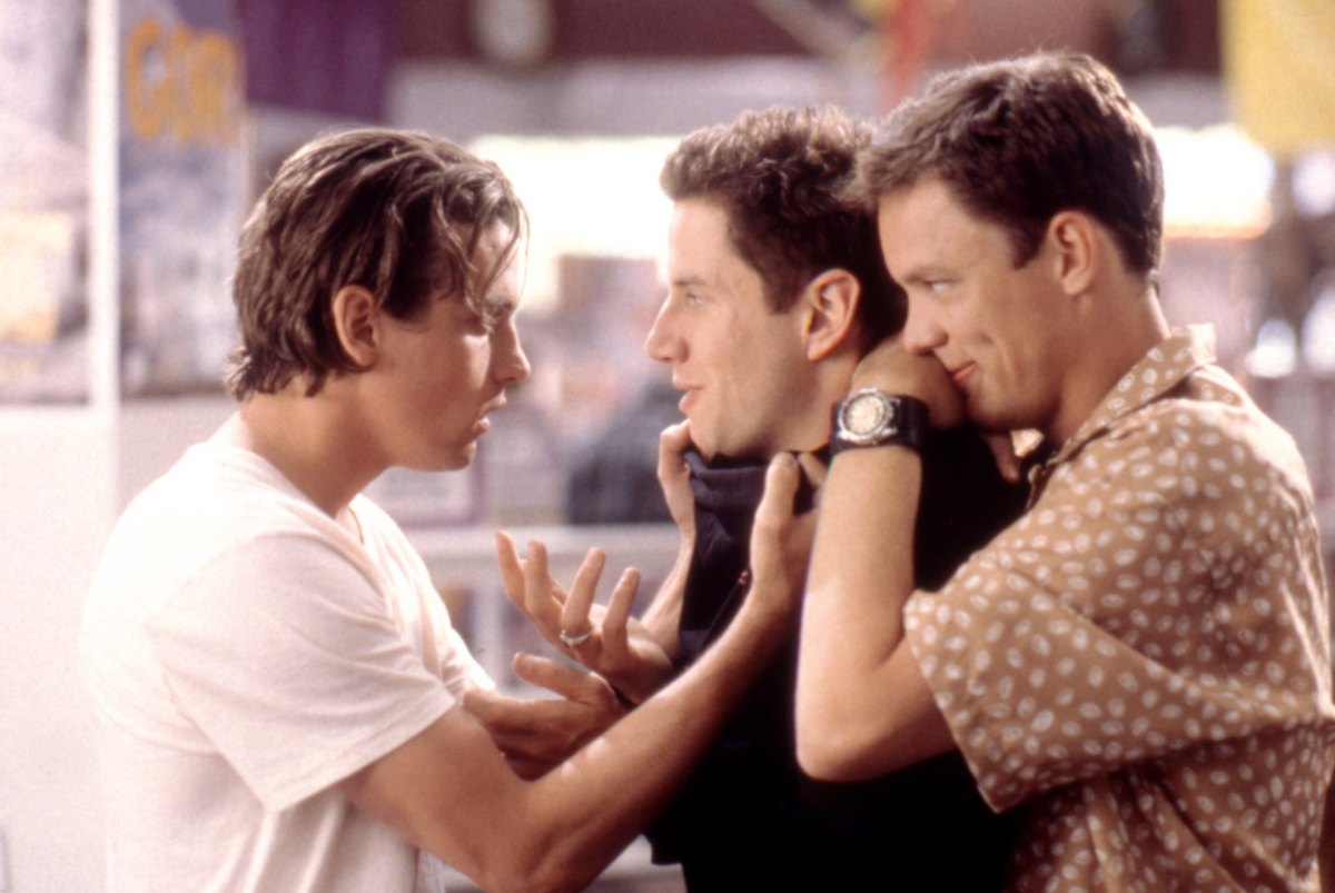 Skeet Ulrich, Jamie Kennedy, Matthew Lillard in Scream