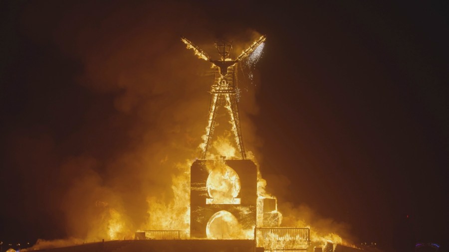 Burning Man in The Man Will Burn