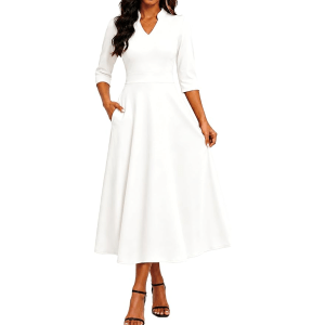 Isla Fishers Waist-Defining White Dress Was a Wimbledon Win
