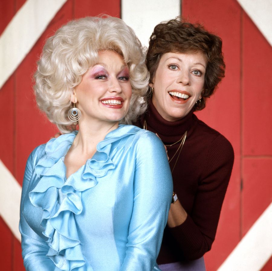 1977 1979 Carol Burnett Dolly Parton Through the Years