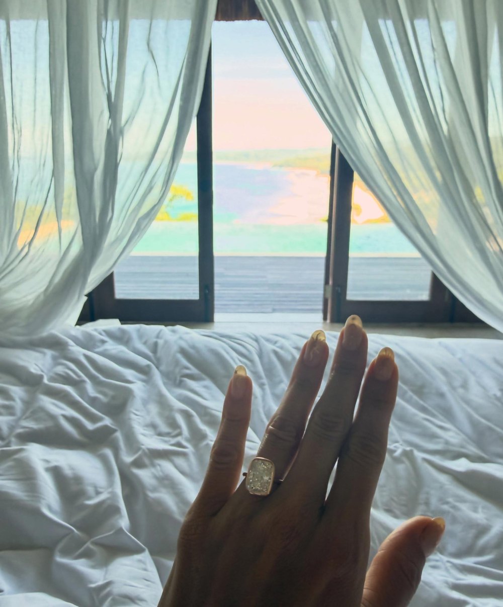 Alessandra Ambrosio Gives a Close Up of Her Massive Engagement Ring