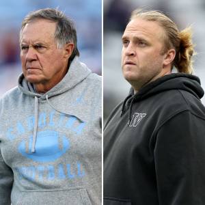 Bill Belichick Announces Son Steve Is on Medical Leave From UNC Football