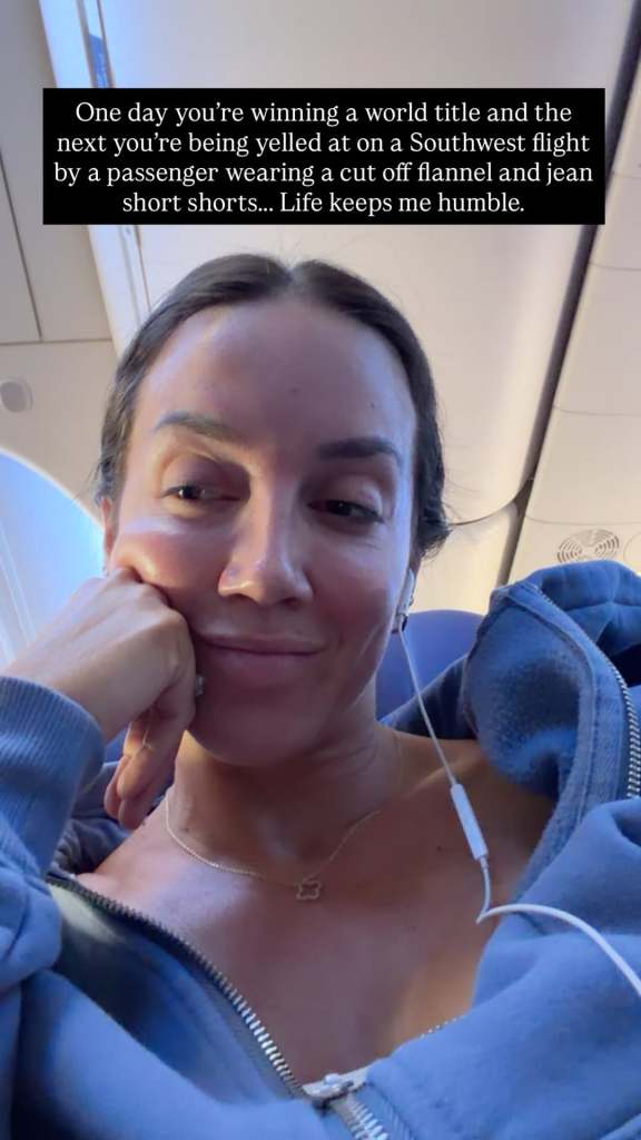 Chelsea Green Details Argument With Man on Plane Hours After Winning Title