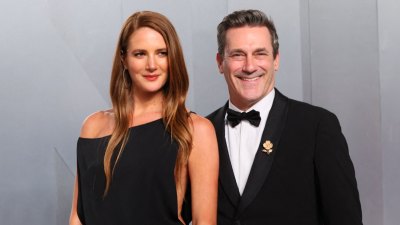 Celebrity Pregnancies 2026 Jon Hamm and Anna Osceola