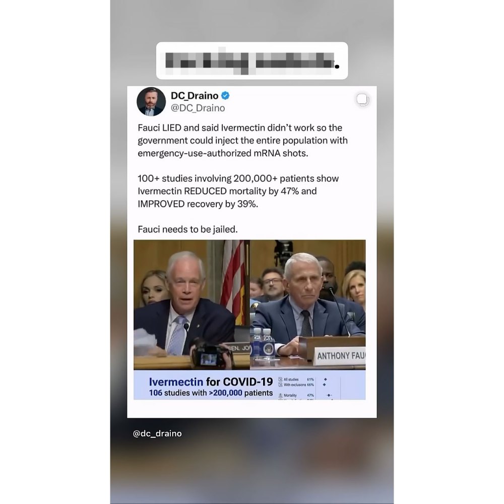 Danica Patrick Calls Dr Anthony Fauci an A Hole After Ex Aaron Rodgers Bitter Rant