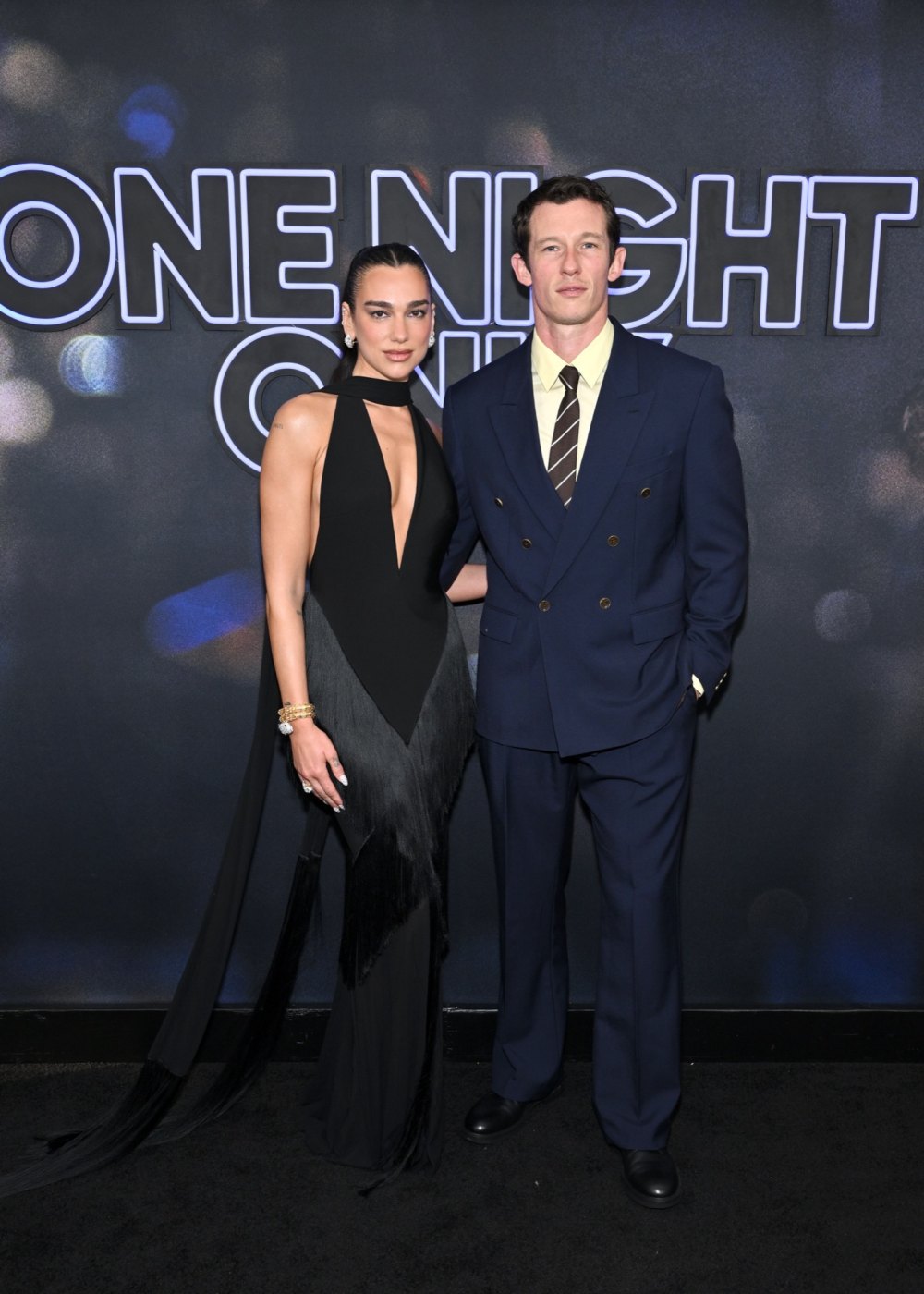 Dua Lipa Callum Turner One Night Only Premiere