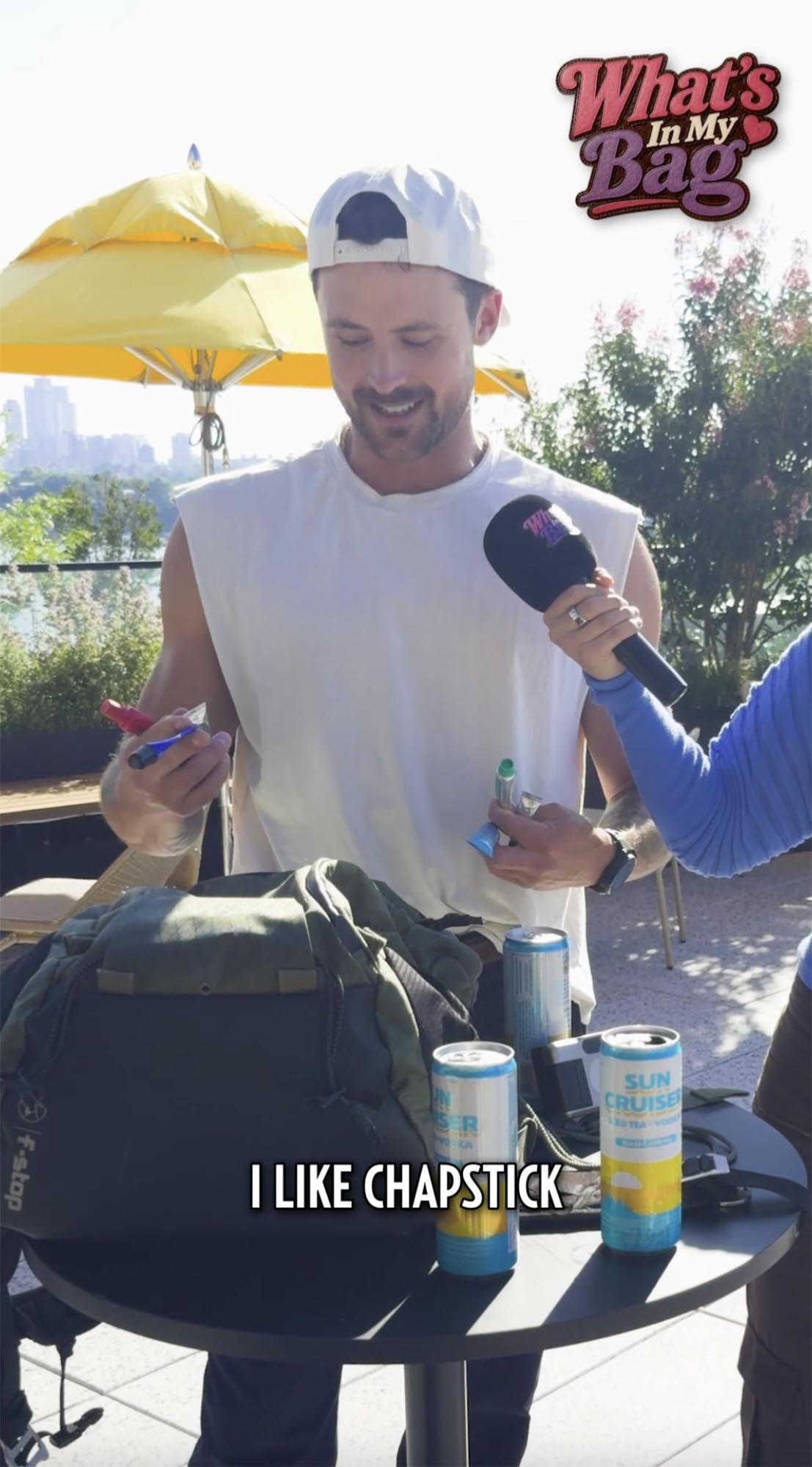 Dylan Efron Carries Dozens of ChapStick See What Else Is in His Bag