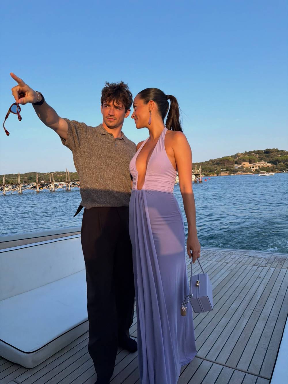 F1 Star Charles Leclerc and Wife Alexandra Seemingly Confirm 1st Pregnancy on Italian Getaway Inline