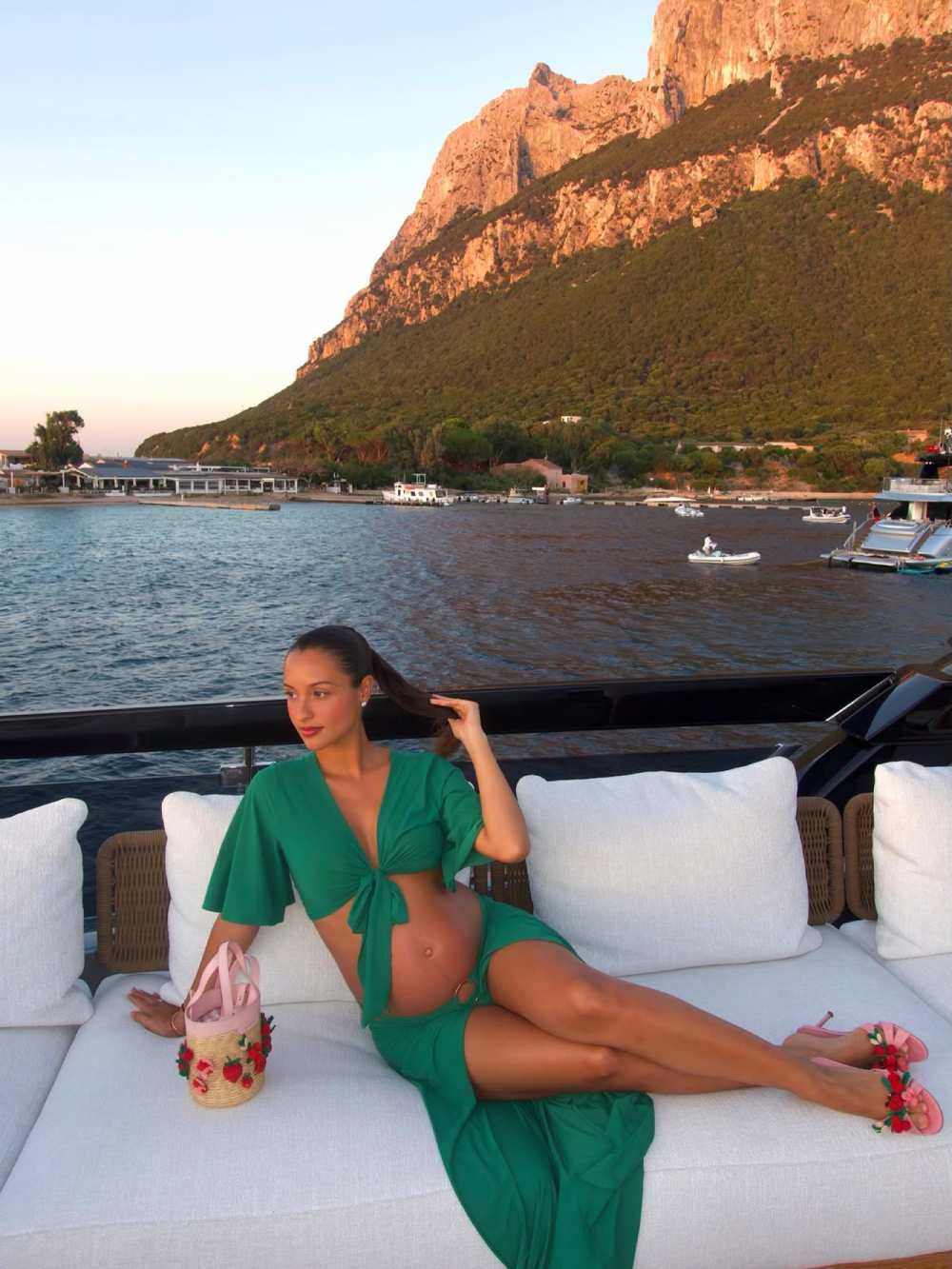F1 Star Charles Leclerc and Wife Alexandra Seemingly Confirm 1st Pregnancy on Italian Getaway