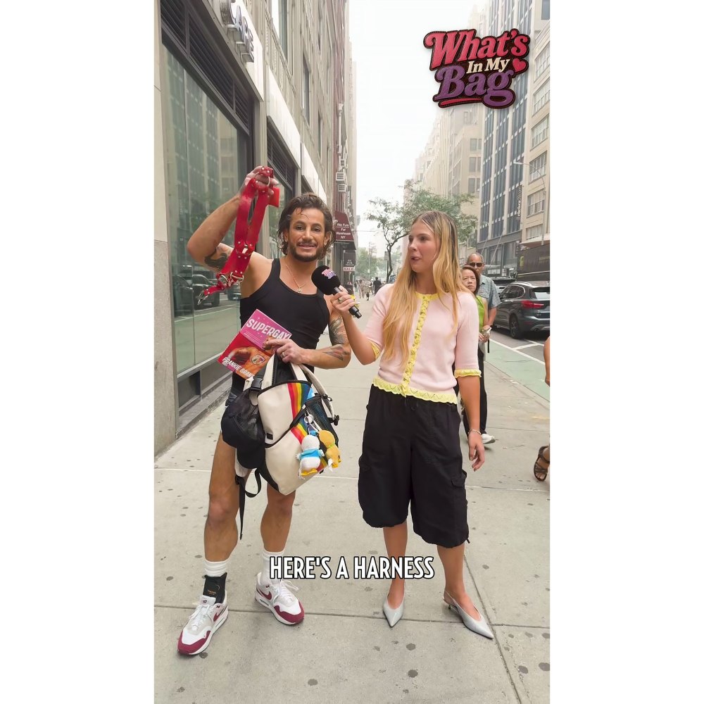 Frankie Grande Carries Ariana Beauty Product a Harness and 1 More NSFW Item 2