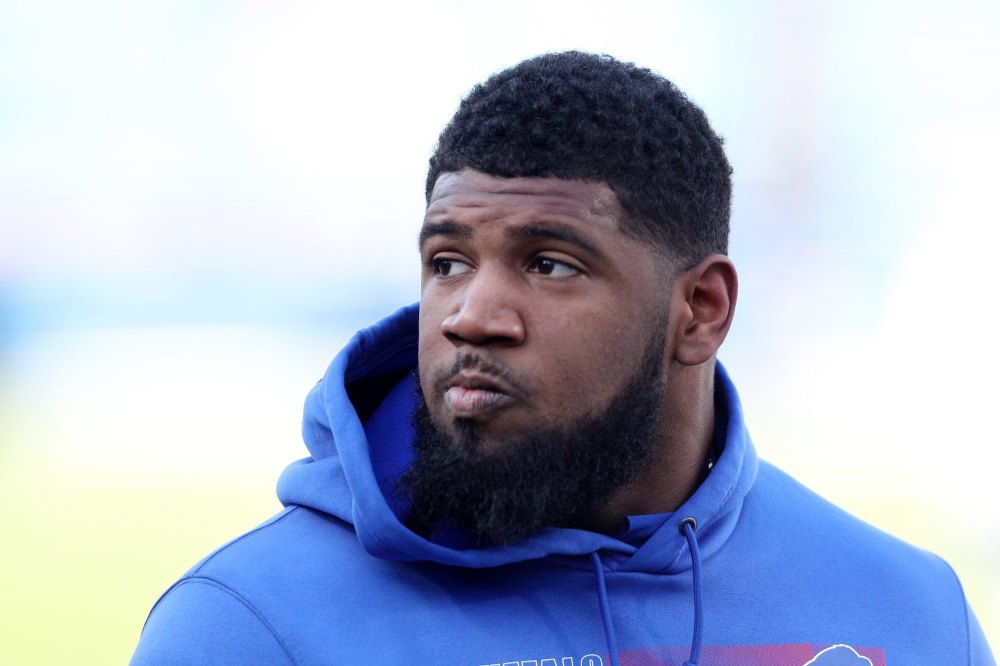 GettyImages-1295496727 Bills Quarterback Josh Allen Breaks Silence on Defensive Tackle Ed Olivers Toddler Sons Death