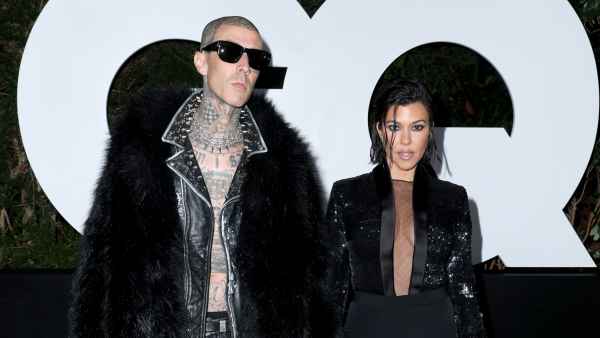 Travis Barker and Kourtney Kardashian